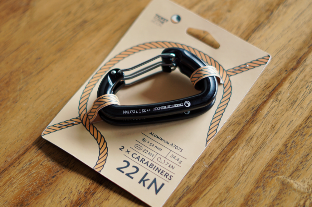 CARABINER 22 kN-pair