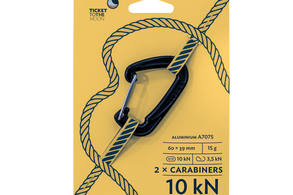 CARABINER 10 kN -pair
